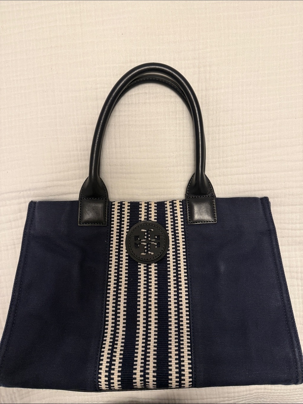 Tory Burch Ella tote bag Navy
